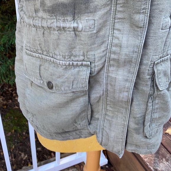 Lucky brand linen and cotton safari vest m - Picture 3 of 11